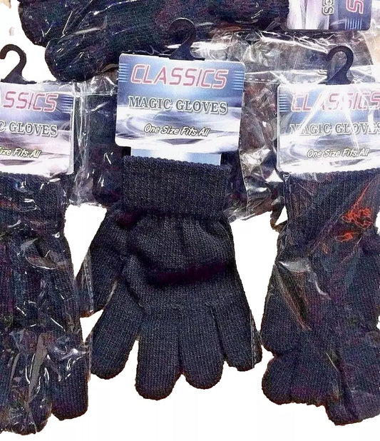 Black Magic Gloves Kids Children Unisex (12 Pairs)