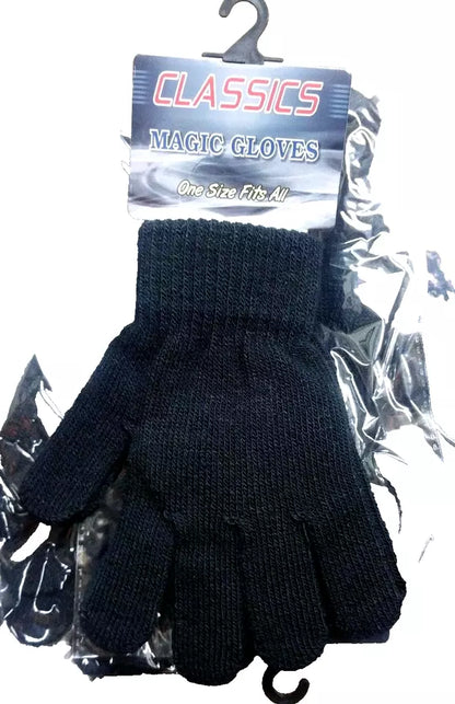 Black Magic Gloves Kids Children Unisex (12 Pairs)