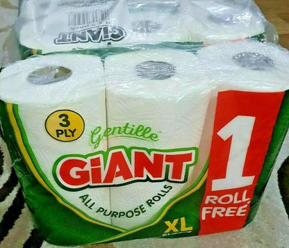 3 Ply Kitchen Roll Premium Quality Giant XL