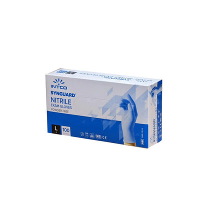 1000 Nitrile Blue Disposable Gloves Powder Free - Sizes L / M / XL